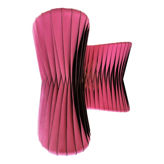 Retro - Pristine Seat Belt Violet Dining Chair From the Phillips Collection For Sale - Image 4 of 6