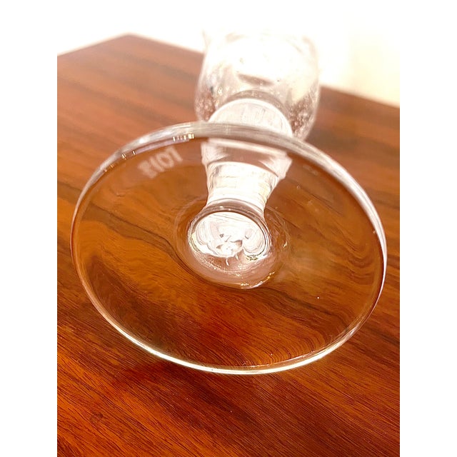 2000 - 2009 Art Glass Glassware from Biot, France, Set of 6 For Sale - Image 5 of 6
