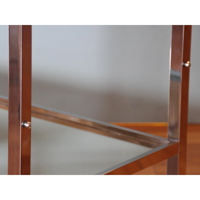 Art Deco Bar Cart attributed to Jacques Adnet, 1930s For Sale - Image 11 of 17