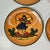 Ceramic 1950s Vintage Southwestern Folk Art Boho Chic Peruvian Terra Cotta Salad Plates - Set of 6. For Sale - Image 7 of 12