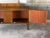 Vintage Wooden Dressing Table with Triptych Mirror, 1950s For Sale - Image 15 of 18
