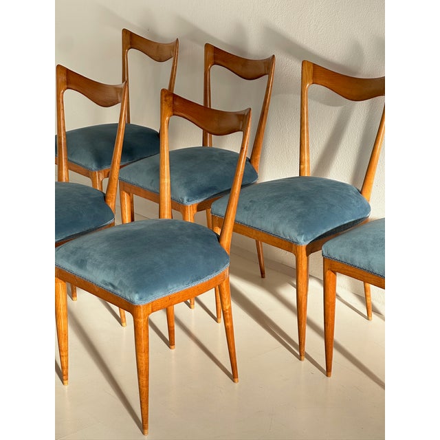 Dining Chairs, 1950s, Set of 6 For Sale - Image 9 of 16