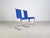 Blue B20 Cantilever Chairs by Jean Prouvé for Tecta, Set of 2 For Sale - Image 5 of 9