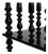 Napoleon III Black Patinated Etagere France 19th Century For Sale
