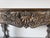 1980s Vintage Italian Baroque Style Hand-Carved Wood Console Table With Paw Feet For Sale - Image 5 of 18