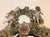 German Mirror with Candlesticks in Polychrome Porcelain For Sale - Image 16 of 17