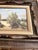 1960s 1960s Original Signed Sonia Punak Desert Landscape Acrylic on Canvas in Original Carved Wood Frame – 18” X 16” For Sale - Image 5 of 11