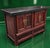 Asian Antique Late Qing Chinese Red and Black Lacquer Cabinet With Gilt Floral Decoration & Brass Hardware, Circa 1900 For Sale - Image 3 of 14