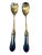 This delicate set of Wedgwood Jasperware serving utensils in cobalt will make a lovely addition to any table. Perfect for...