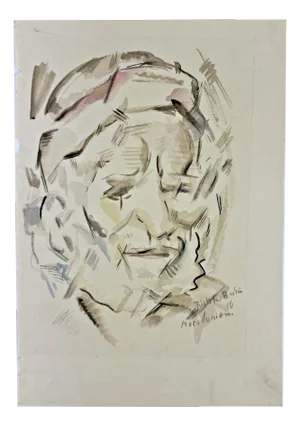 Heinrich Richter-Berlin Watercolor, November Group Expressionst, 1916, Paper