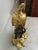 Gilt Bronze Desk Clock with Elephant Angel Decor For Sale - Image 12 of 18