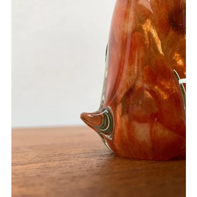 Glass Vintage Glass Animal Penguin Sculpture from Mtarfa Glassblowers For Sale - Image 7 of 17