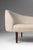 Mid-Century Modern "Cloud" 2026cl Chaise Lounge Sofa in White Bouclé Attributed to Adrian Pearsall for Craft Associates, Usa, Circa 1960s For Sale - Image 10 of 12