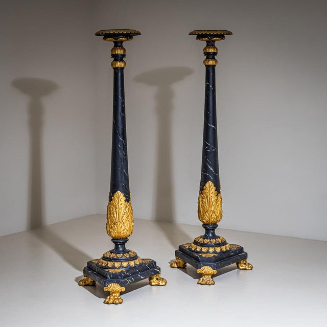 Empire Torchères, Early 19th Century, Set of 2 For Sale - Image 10 of 10