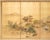 Japanese 1950s Showa Era Japanese Painted Byobu Screen "Landscape With Temple" For Sale - Image 3 of 17