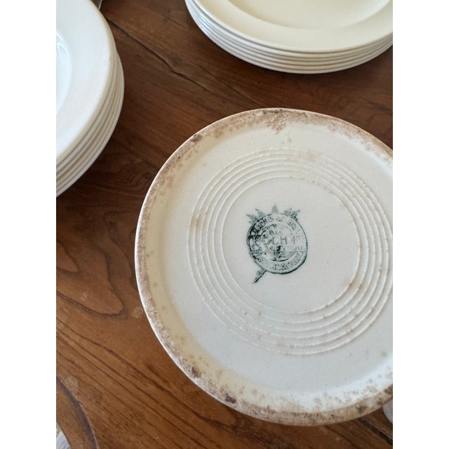 Antique Belgian Creamware Set - 16 Piece For Sale - Image 13 of 13