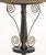 Early 20th Century French White Marble Top and Ebonized Wood Gueridon For Sale - Image 5 of 5