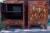 Rare Pair of 19th Century Chinese Red Lacquer Chinoiserie Cabinets For Sale - Image 6 of 16