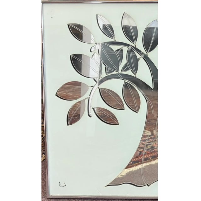 Original Mid Century Greg Copeland Tree of Life Mirror With Apple - Signed and Dated For Sale In New York - Image 6 of 10