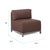 Axis Chair Sterling Chocolate Titanium Frame For Sale In Chicago - Image 6 of 7