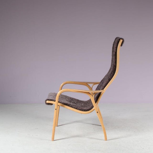 Textile Lamino Lounge Chair by Yngve Ekström for Swedese, Sweden, 1970s For Sale - Image 7 of 16