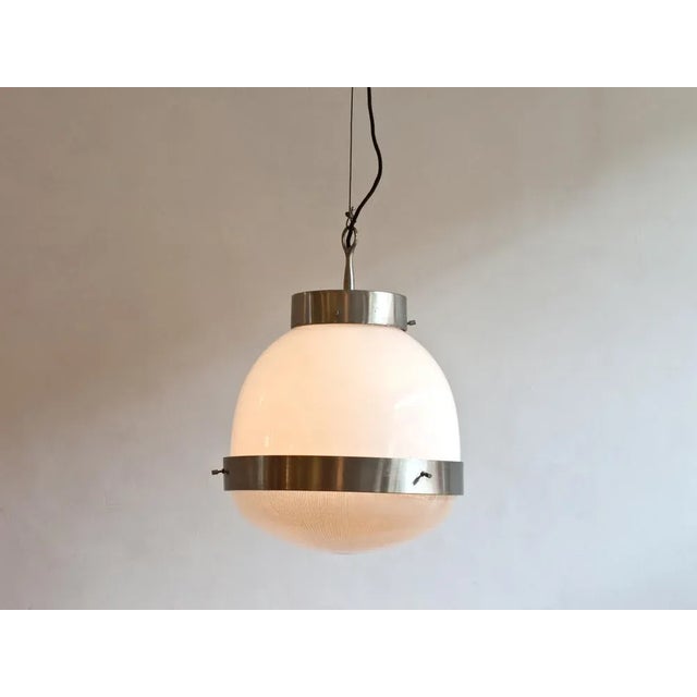 This model Delta Grande ceiling lamp was designed by Sergio Mazza for Artemide in the 1960s. I have official proof of...