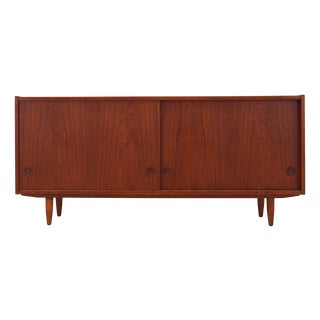 Danish Teak Sideboard, 1970s For Sale
