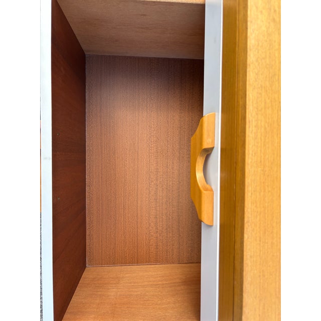 Mid-Century Modern Midcentury Vanity, Dressing Table With Adjustable Mirrors & Lights For Sale - Image 3 of 12