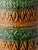 Ochre and Green Ceramic Table Lamp from Bay Keramik, 1970s For Sale - Image 10 of 14