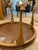 Buchschmid & Gretaux Glass Top Marquetry Inlaid WoodTable For Sale - Image 11 of 13