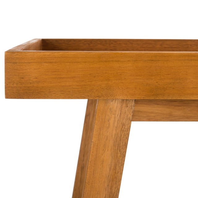 Indoor & Outdoor Bar Cart in Natural For Sale - Image 4 of 9