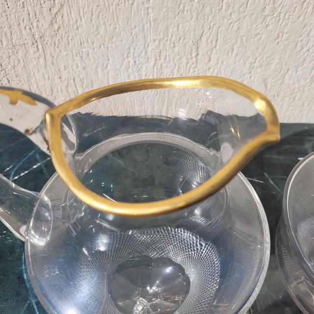 Large 20th Century Glasses and Carafes, Italy, Set of 13 For Sale - Image 14 of 18