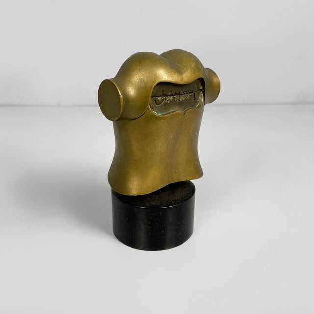 1980s Spanish Bronze Marzotto Torso Sculpture by Miguel Berrocal, 1986 For Sale - Image 5 of 18