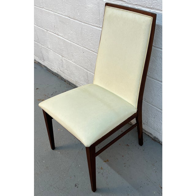 Mid 20th Century Merton Gershun for Dillingham "Esprit" Mid-Century Walnut Dining Chairs For Sale - Image 10 of 13