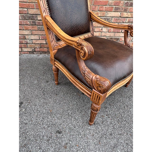 Vintage Leather Chair | Chairish