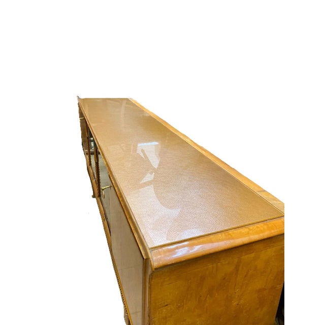 Italian Thuya Burl Sideboard, 1950s For Sale - Image 6 of 15