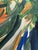 "Underworld I" Wide Abstract in Earthy Greens, Mark Frohman For Sale In Los Angeles - Image 6 of 8