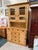 Mexican Antique Mexican Pine Wood Step Back Hutch For Sale - Image 3 of 12