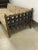 Brutalist Woven Leather Strap Sofa For Sale - Image 4 of 8
