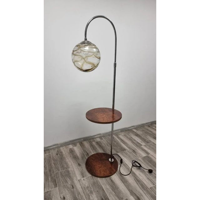 Mid-Century Floor Lamp, in Very Good conditions. Designed 1960 to 1969 European Plug (up to 250V).The wiring of this item...