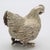 1960s Vintage Italian Handmade Genuine Silver Hen Large Figurine Detailed Collectible For Sale - Image 5 of 10