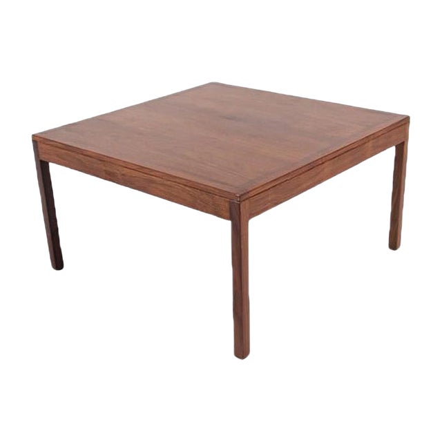 Danish Walnut Coffee Table, 1960s For Sale