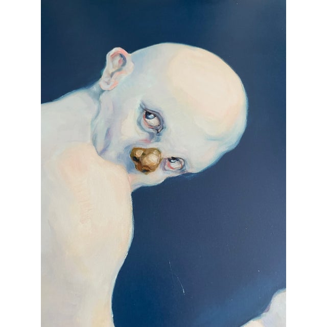 Michael Kvium , the Naked Eye on a Welldressed Lie III (2012), Copyright Michael Kvium, Printed in Denmark For Sale - Image 6 of 7