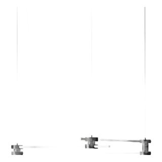 Eitie Triangle Horizontal Lamp by Tobia Scarpa for Cassina For Sale