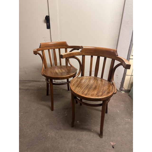 Antique Polish Bentwood Armchairs, 1910, Set of 2 For Sale - Image 18 of 18