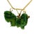 Dark Green Vintage Carved Jade Butterfly Brooches in 14k Gold With Ruby Accents – Pair For Sale - Image 8 of 14