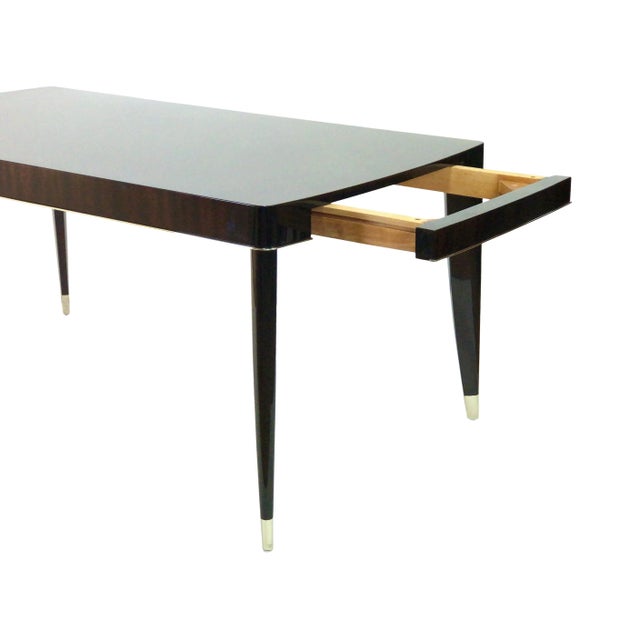 Art Deco Belgian Dining Table from De Coene Frères, 1930s For Sale - Image 4 of 8
