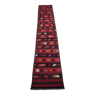 Nomad Afghan Kilim Runner Rug For Sale