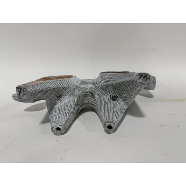 Red Jonathan Adler Horse Glass "Menagerie" Sculpture Red / Orange Lava Glaze For Sale - Image 8 of 9