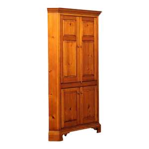 Late 20th Century William Draper 'Country Classics' Pine Corner Cupboard